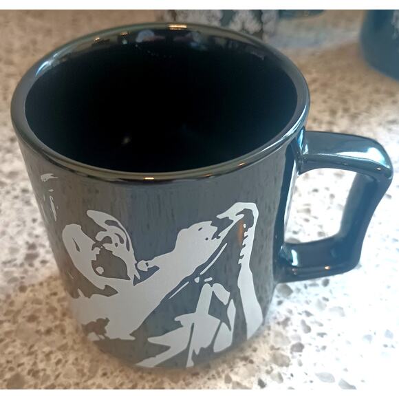 Romantic Rock Collection 2003 RAAM 6 oz Mugs Set of 6 Collectible Cups - Picture 6 of 10